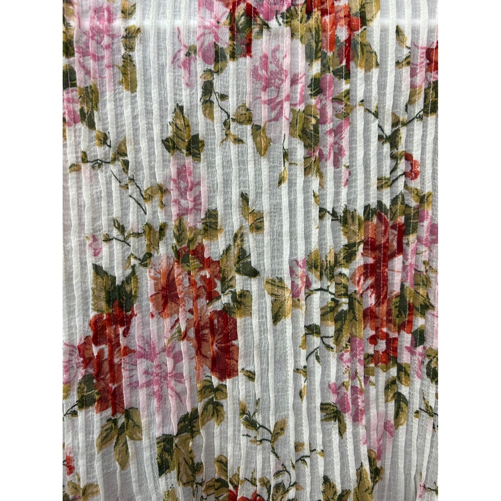 American Eagle Outfitters Floral Print Kimono Top Coverup Medium - Picture 5 of 6